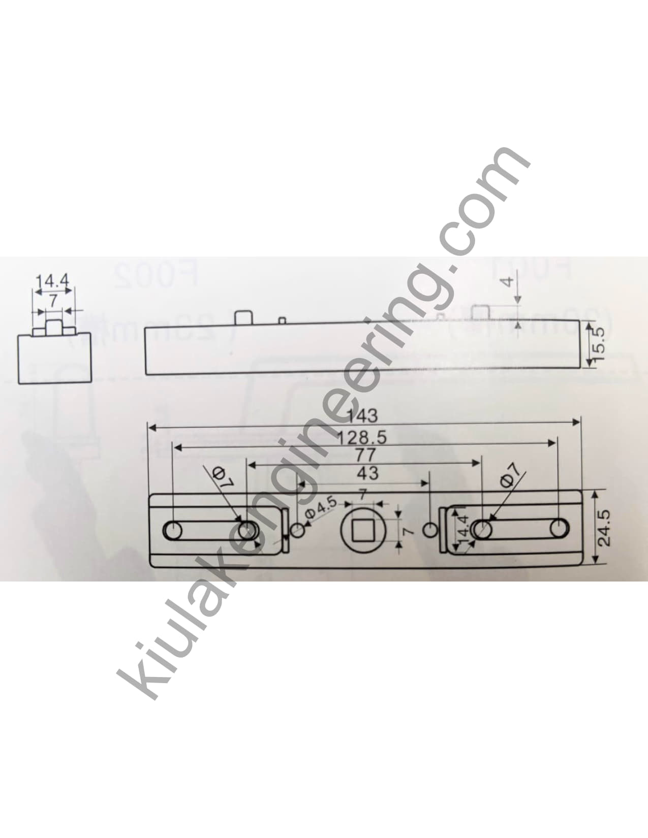 D007 傳動盒 (雙向) - Image 3
